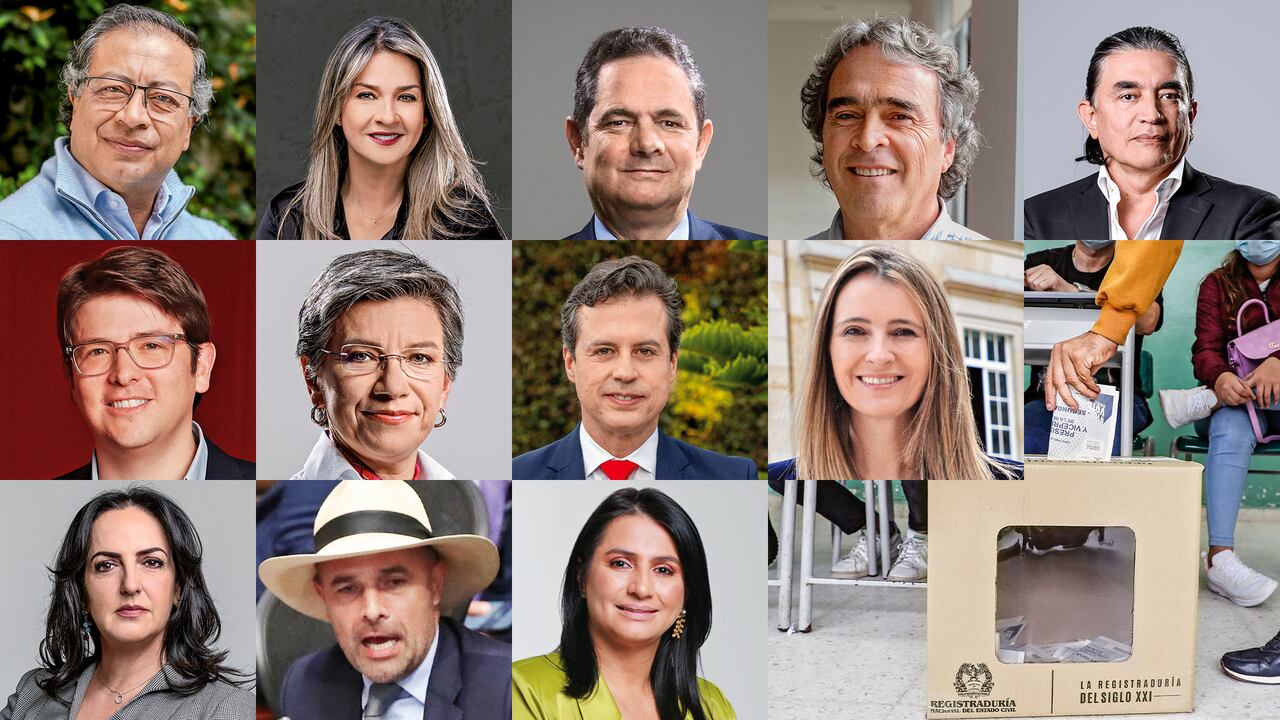 Los candidatos ya están en el partidor.