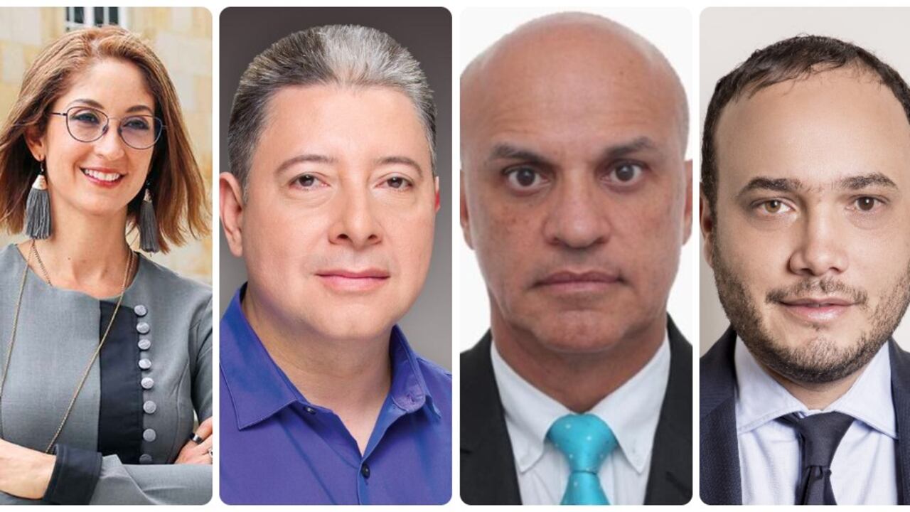 Algunos congresistas que apoyaron a Karen Abudinen hasta último momento.