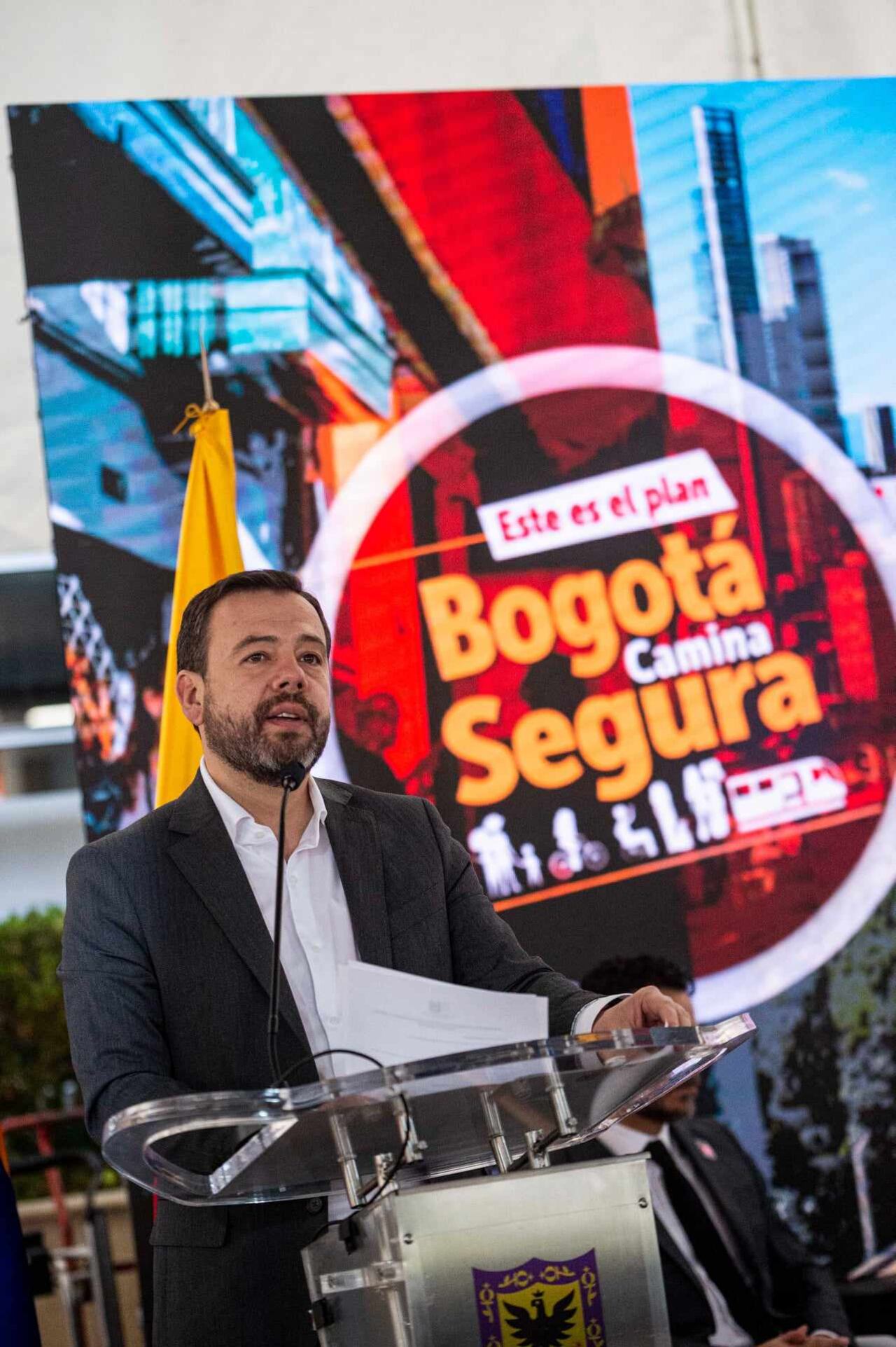 El alcalde Carlos Fernando Galán