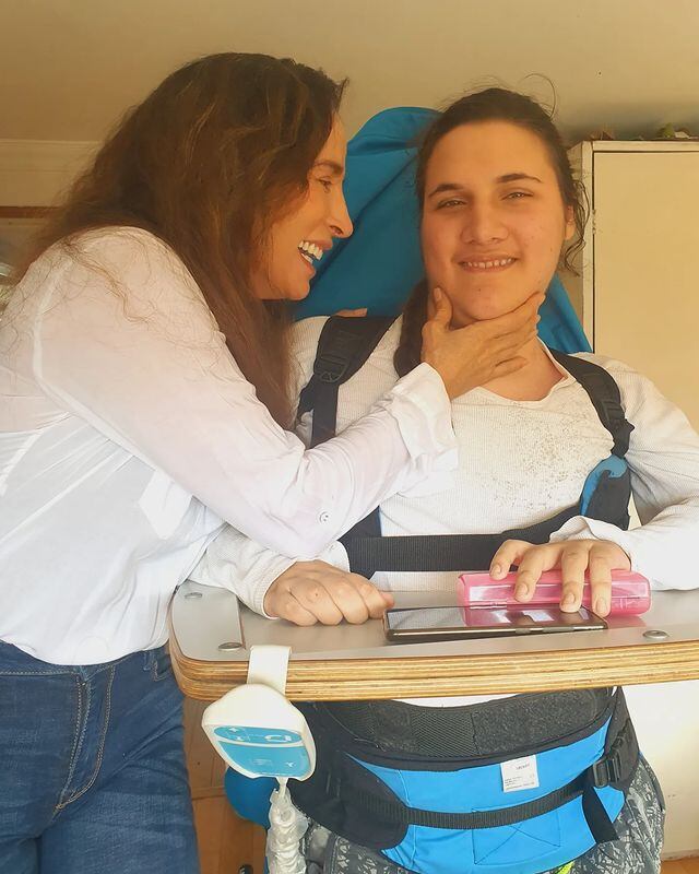 Luly Bosa con su hijo Ángelo
@lulybosa1