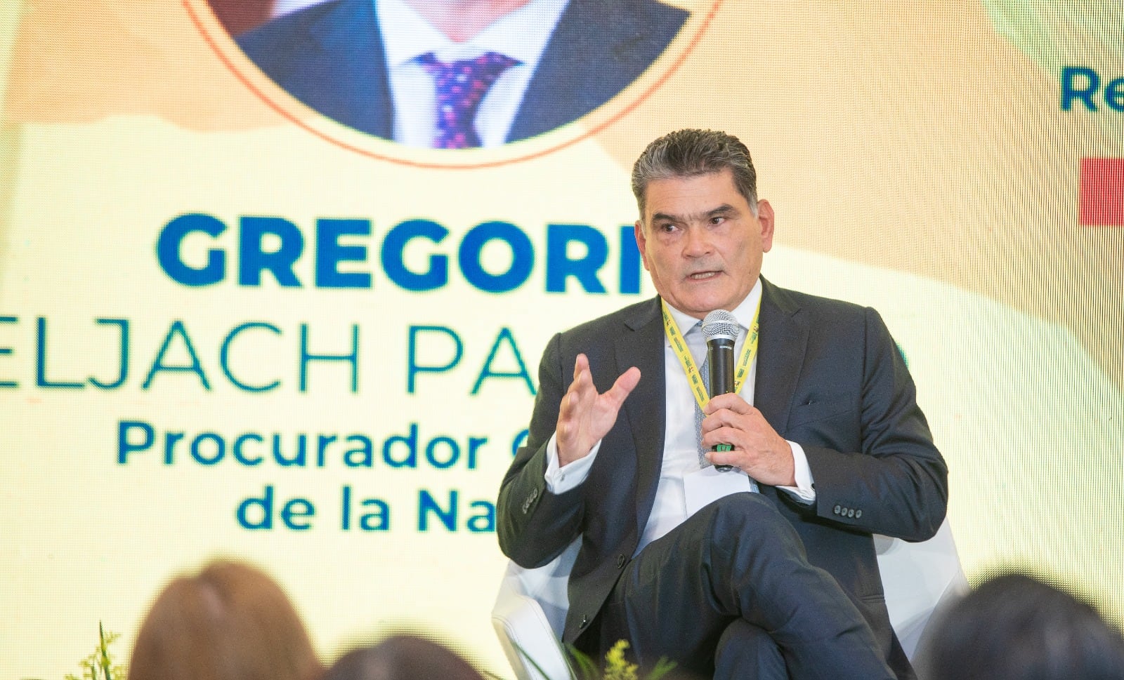 Gregorio Eljach, procurador general de la Nación, el 9 de junio de 2026, en Bogotá
