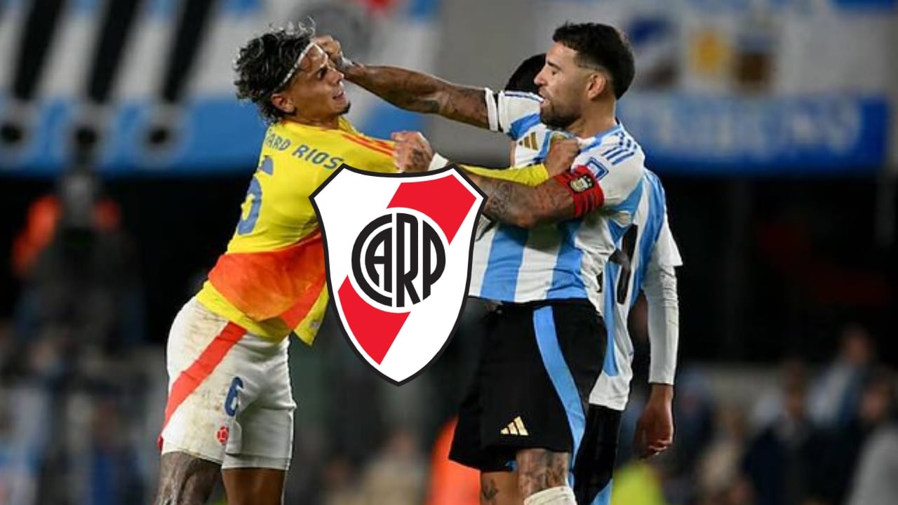 Otamendi y Richard Ríos