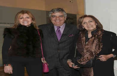 María Antonieta Barrera, Francisco Quintana y Cristina Pignalosa.