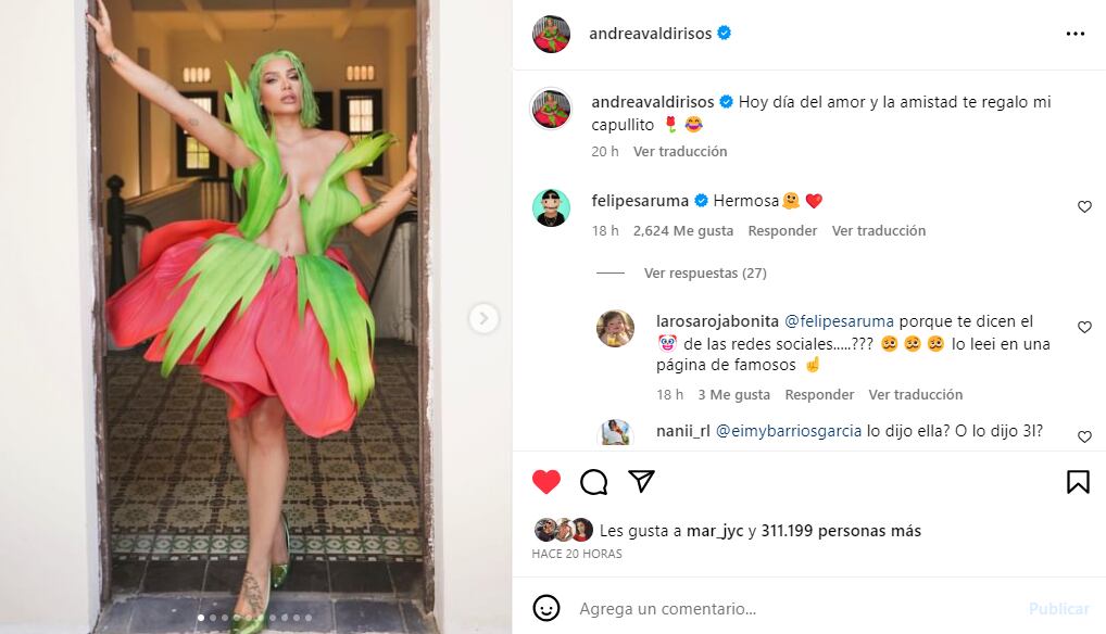 Foto: Instagram @andreavaldirisos.