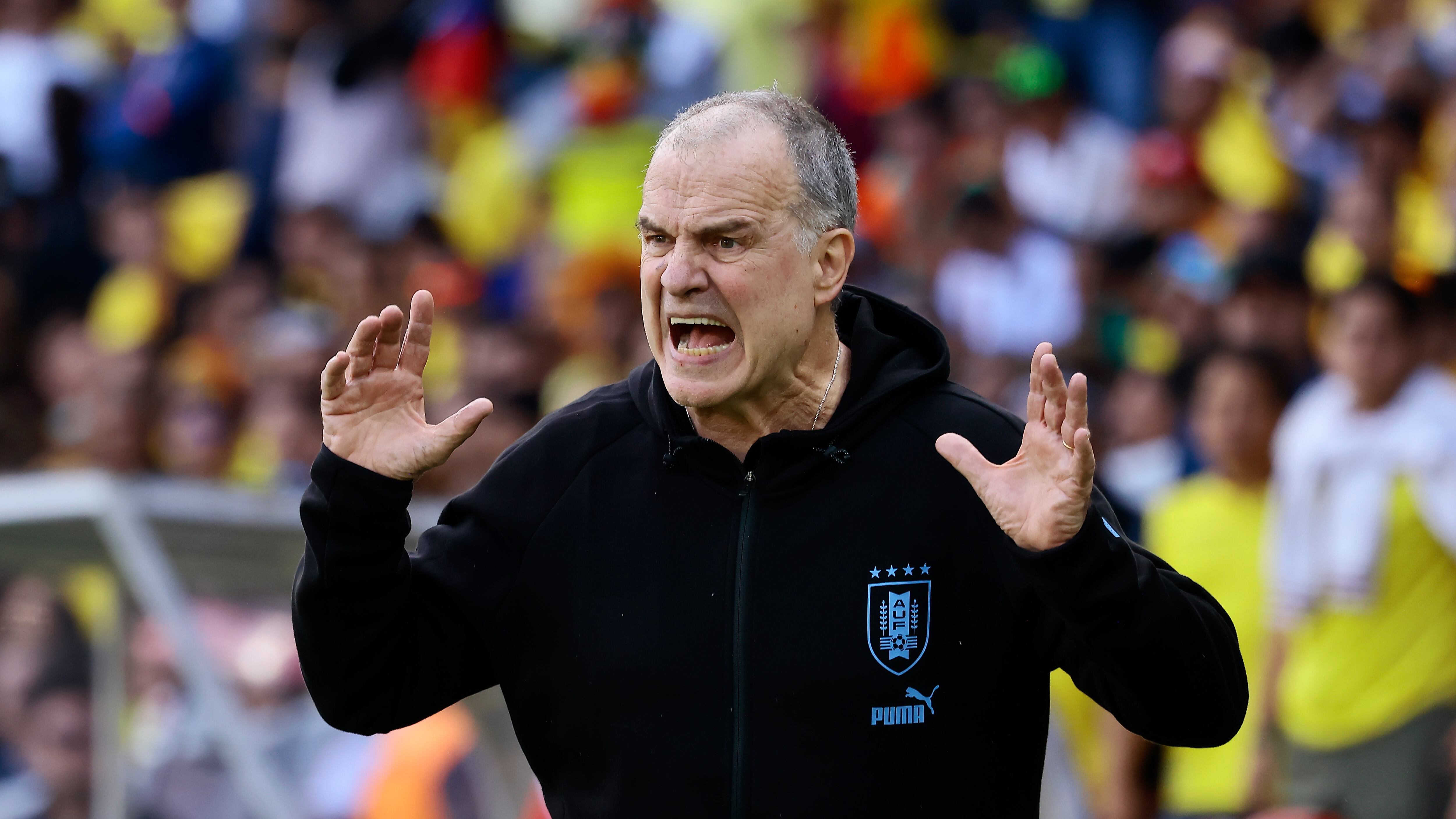 Marcelo Bielsa, entrenador de Uruguay