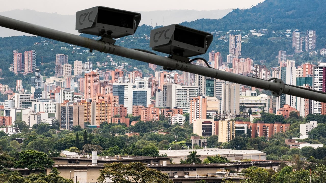 ¿Cuál es el cambio de las fotomultas en Medellín?