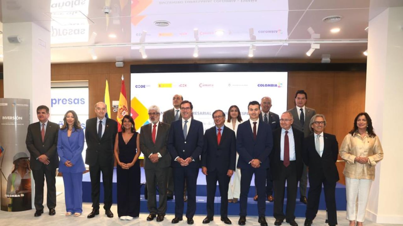 El presidente Gustavo Petro se reunió con empresarios españoles que quieren invertir en Colombia.