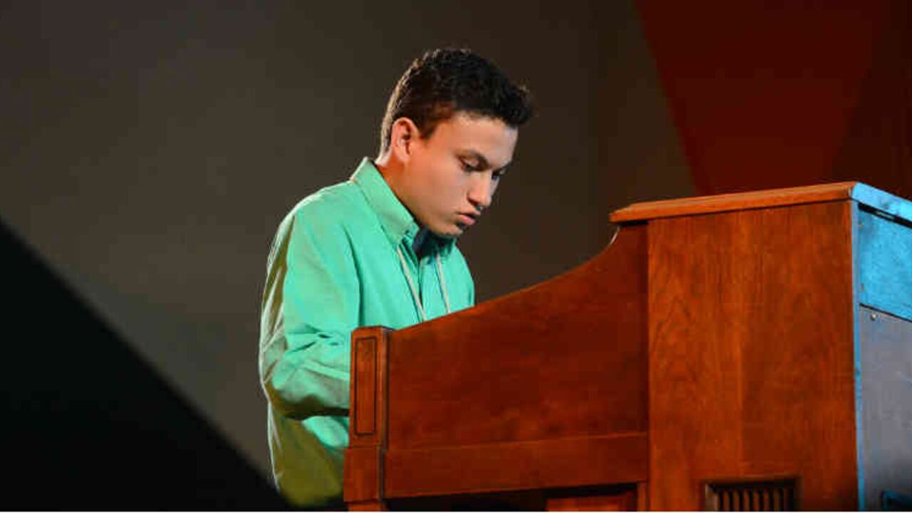 Intérprete Jonathan Reyes, en el Festival Mono Núñez. Cortesía.