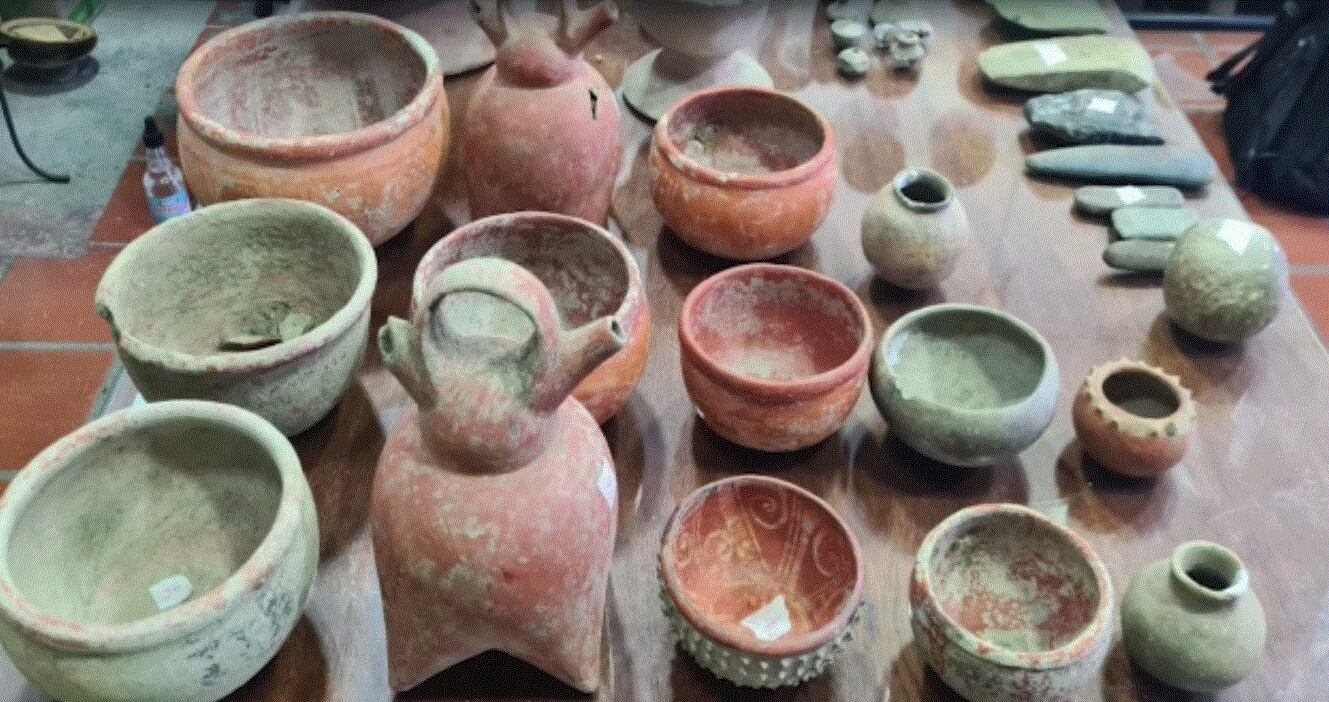 Las piezas quedarán en manos del Instituto Colombiano de Antropología e Historia.