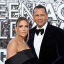 LOS ANGELES, CALIFORNIA - JANUARY 19: (L-R) Jennifer Lopez and Alex Rodriguez attend the 26th Annual Screen Actors Guild Awards at The Shrine Auditorium on January 19, 2020 in Los Angeles, California. (Photo by Frazer Harrison/Getty Images)