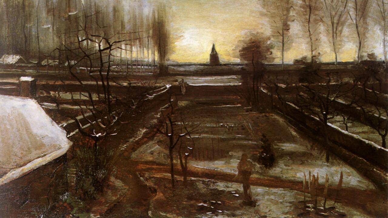 La obra robada fue "Jardín rectoral en Nuenen en primavera"