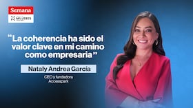 Nataly García. Círculo de Mujeres Semana Dinero Cover presentación