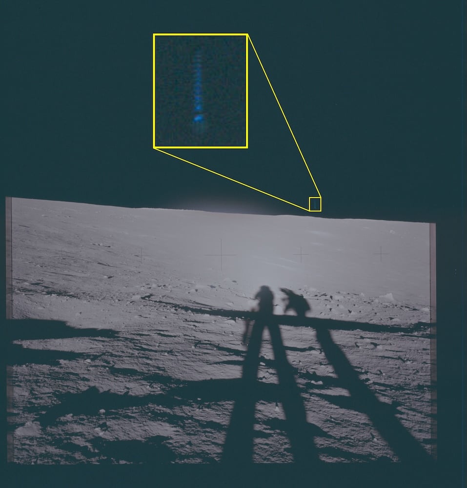 No es solo en la Tierra. Los archivos revelan experiencias inexplicables de los astronautas del Apolo 12 en 1969.