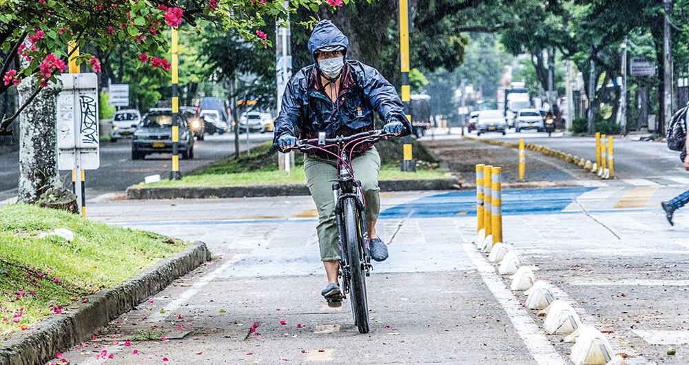 El uso de las bicicletas aumentó durante la época de pandemia.