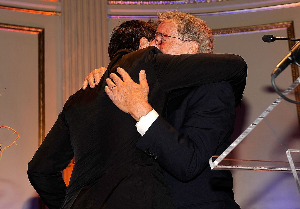 Juanes y Tony Bennett en 2010 (Photo by Larry Busacca/Getty Images for AFTRA)