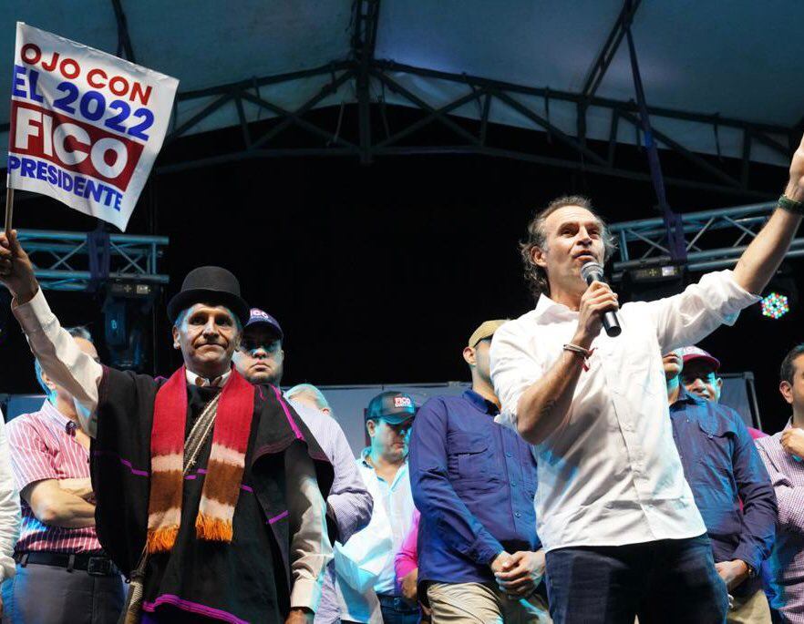 El exalcalde de Medellín dijo que el dirigente indígena “estaba amenazado por disidencias Farc por apoyarme”.