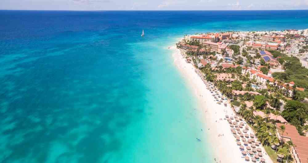 Playas de Aruba.