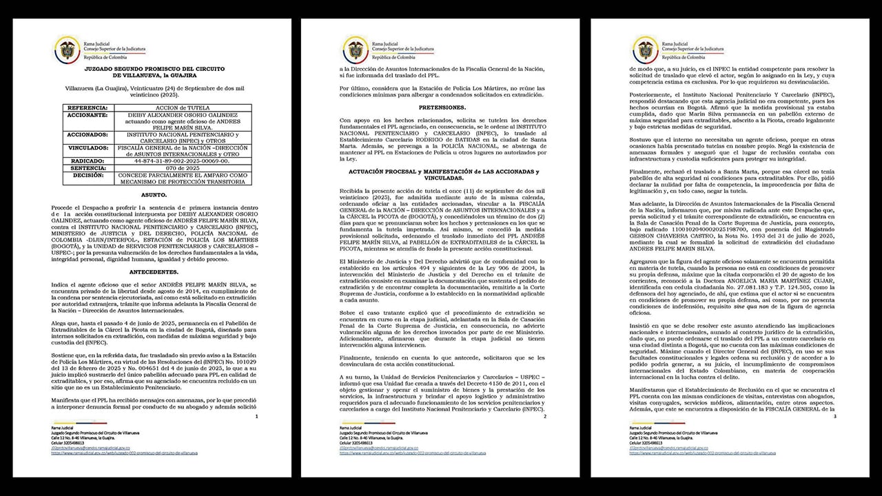 En la cárcel La Picota, alias Pipe Tuluá se puso al servicio de los capos del pabellón de extraditables.