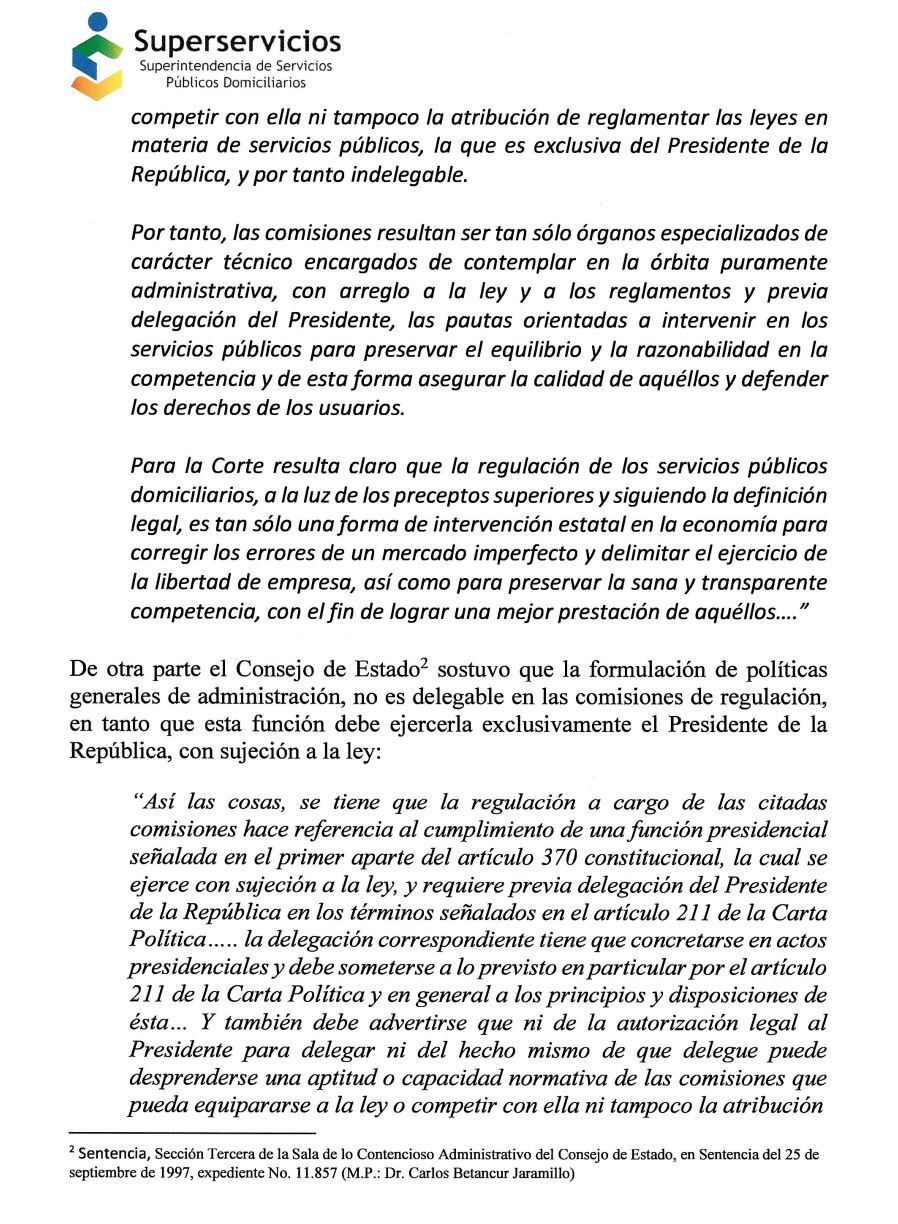 Concepto SuperServicios - Presidente Petro