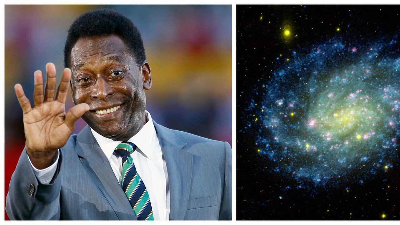 Nasa rinde homenaje a Pelé, el 'rey' del fútbol.