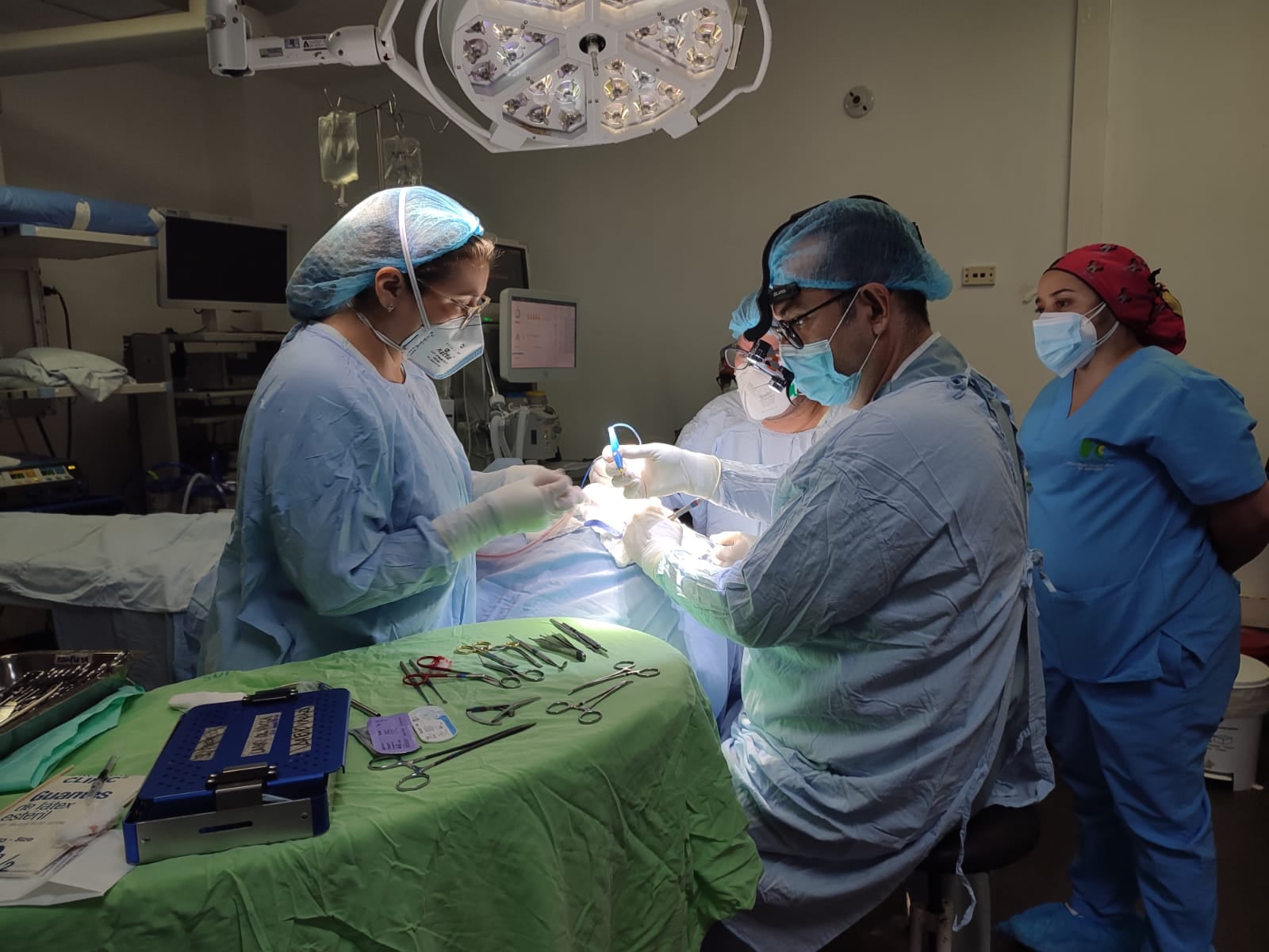 Cirigía de labio leporino,misión humanitaria Ejército Nacional