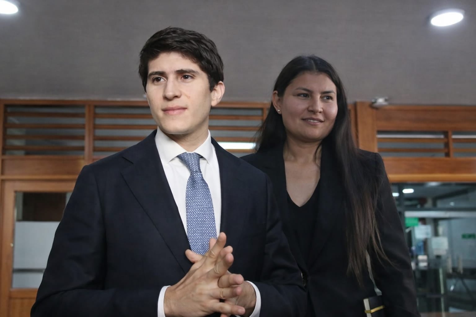 Wadith Manzur y Karen Manrique