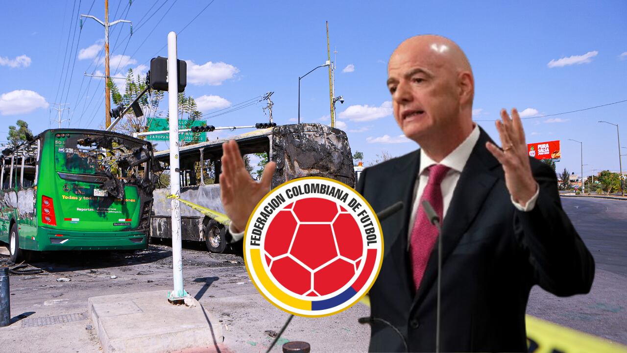 Fifa manifestó preocupación por lo que pasa en Guadalajara, sede de concentración de Colombia en el Mundial 2026