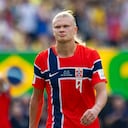 Erling Haaland, jugador de Noruega.