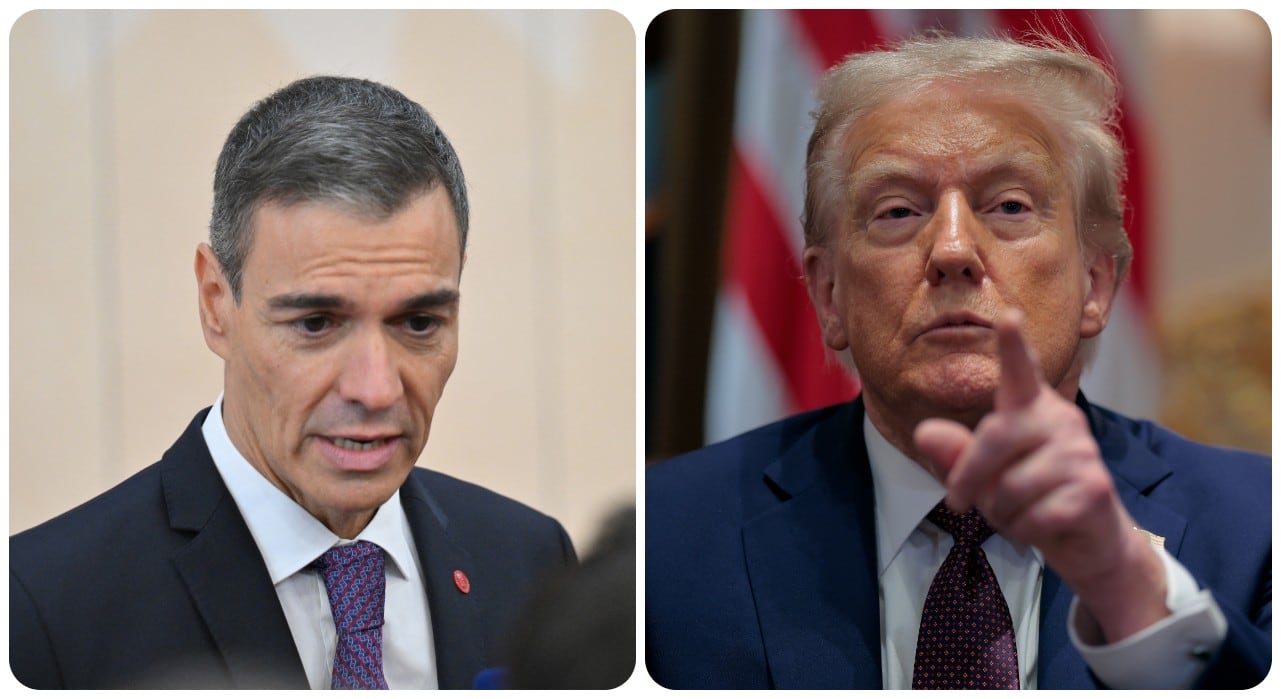 Donald Trump y Pedro Sánchez