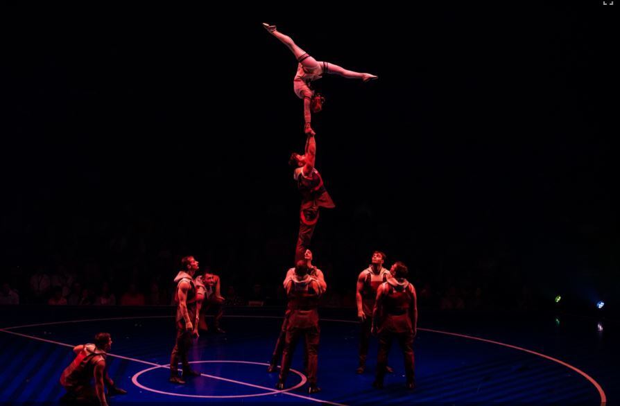 Espectáculo Messi10 del Circo del Sol