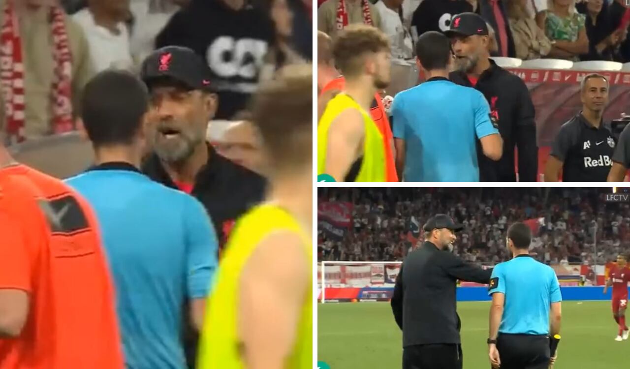 Jürgen Klopp no aguantó el castigo a Luis Díaz