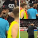 Jürgen Klopp no aguantó el castigo a Luis Díaz