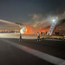 Las personas fallecidas estaban abordo de un avión de la guardia costera.