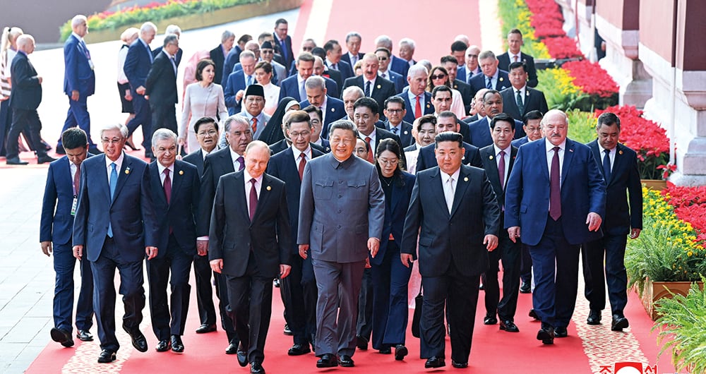 Asistieron al evento, orquestado por el mandatario chino, Xi Jinping, líderes de 26 países y representantes extranjeros