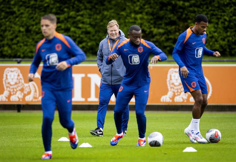 Ronald Koeman reveló la lista de convocados de Países Bajos para la Eurocopa