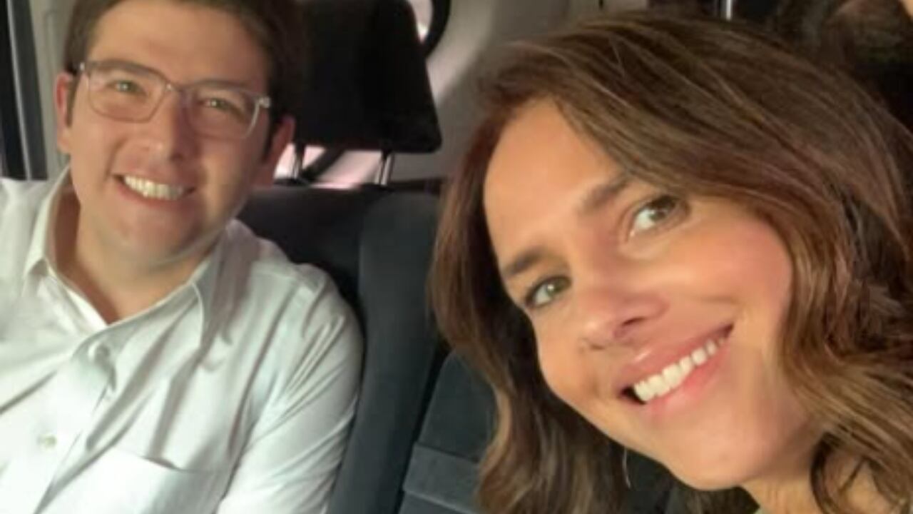 Paola Turbay despidió a su primo Miguel Uribe