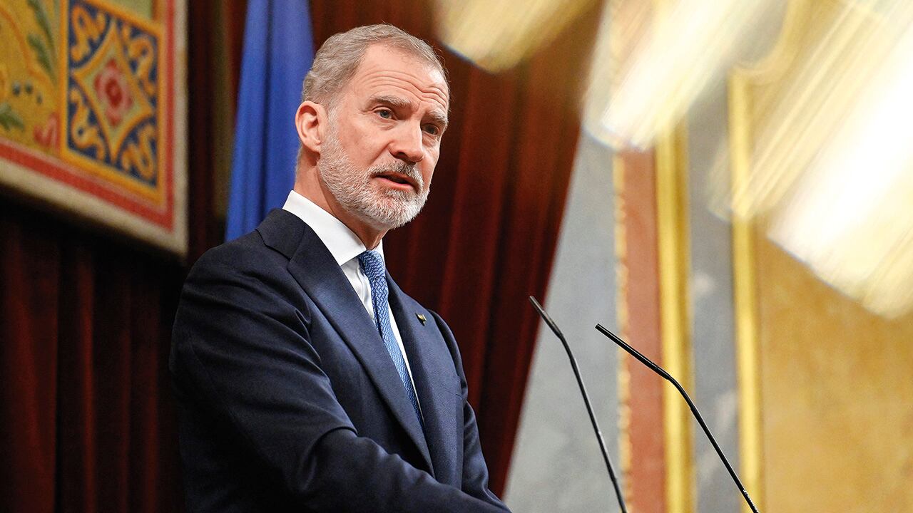 Felipe VI, rey de España.