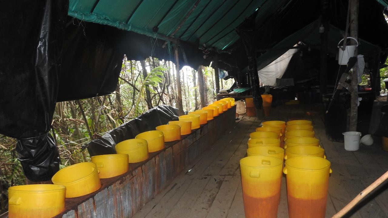 Megalaboratorio de cocaína en Norte de Santander