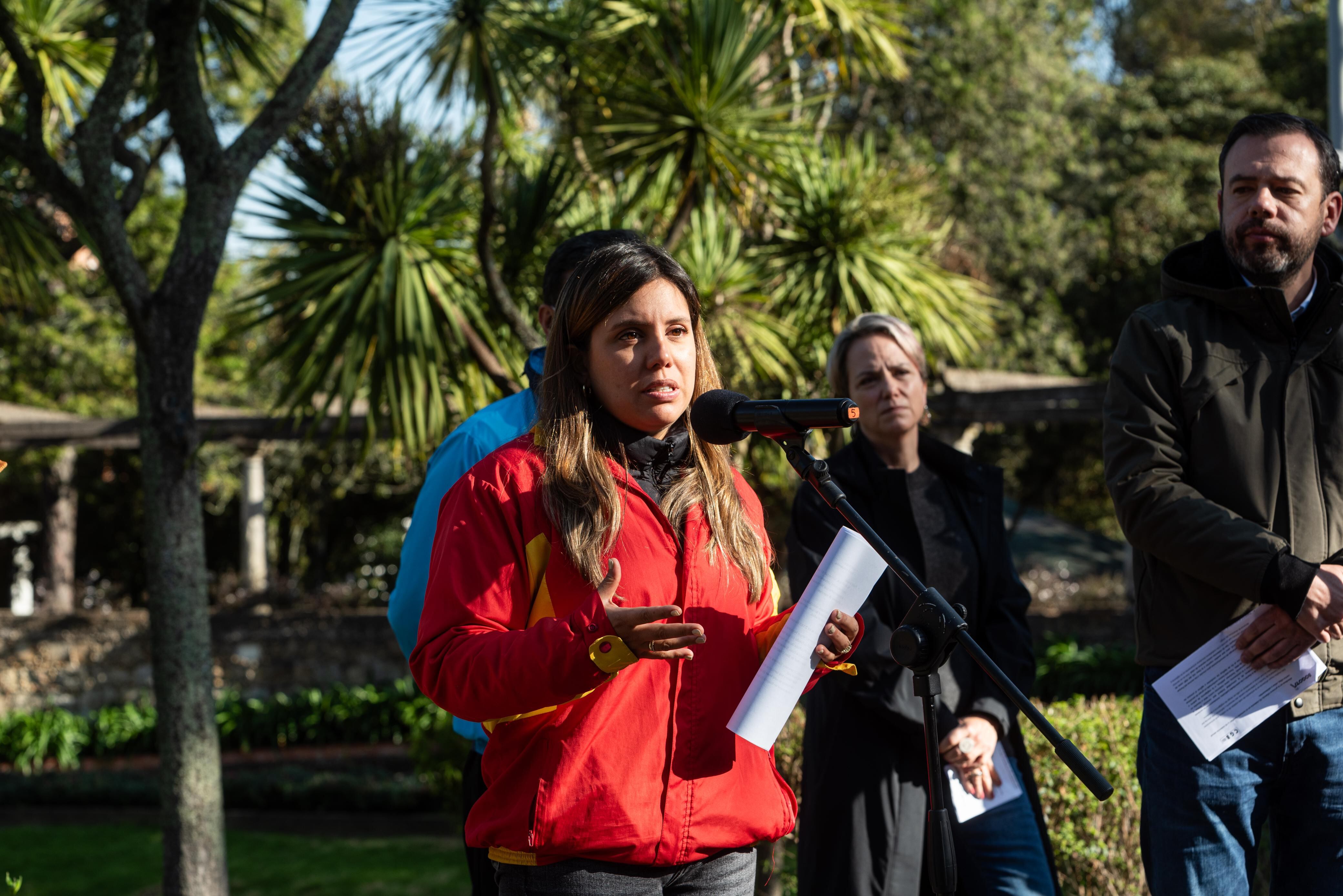 Alta consejera para las Víctimas, Isabelita Mercado.