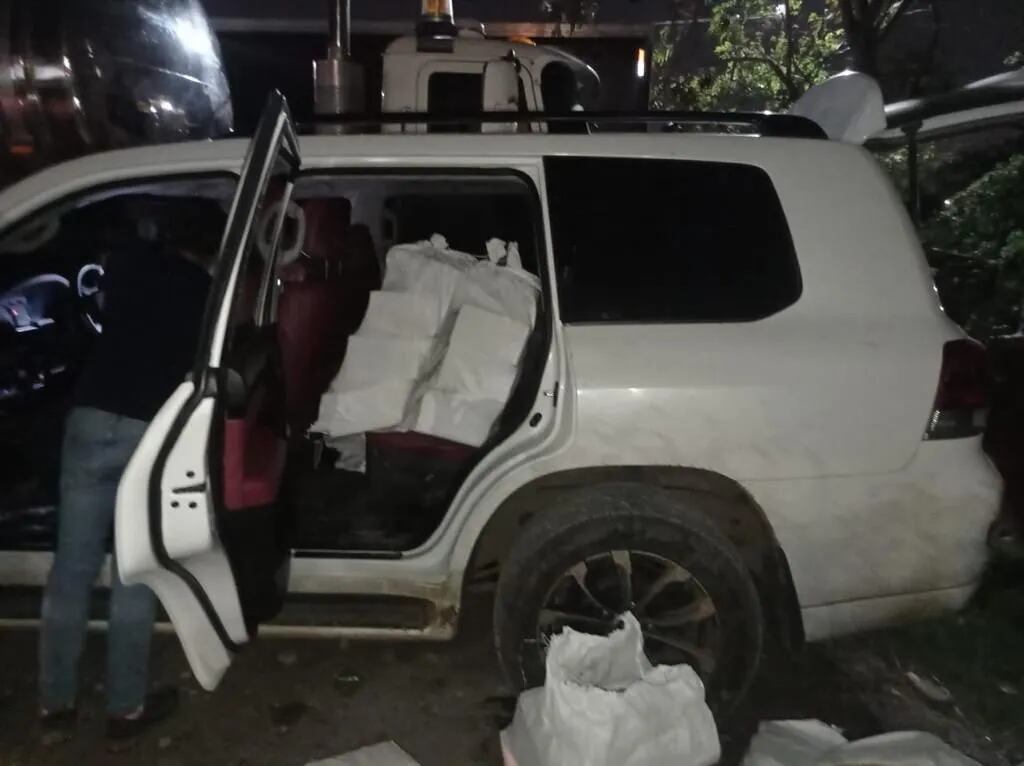 630 kilos de cocaína fueron incautados.