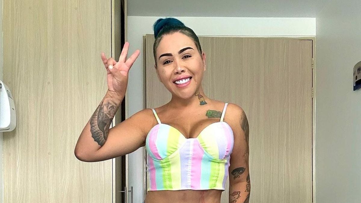 Yina Calderón ha estado trabajando en mejorar su apariencia física.