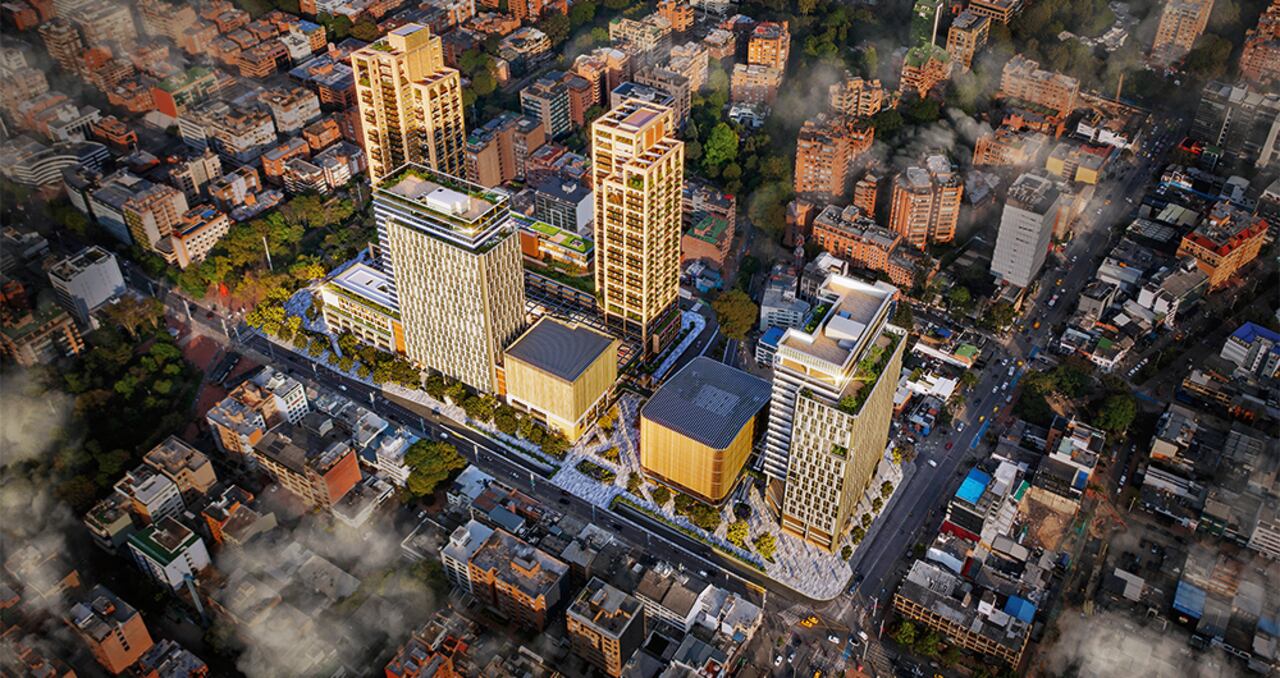 Quora es un proyecto de renovación urbana que tendrá más de 44.000 m² residenciales, 56.000 m² de oficinas, 25.000 m² de comercio y 16.200 m² de áreas libres peatonales.