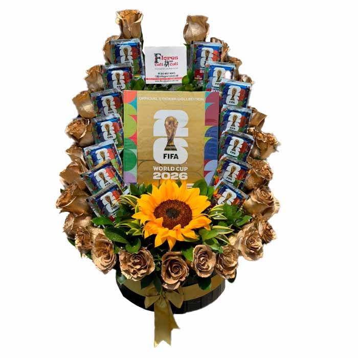 Floristería en Cali que hace diseños mundialistas