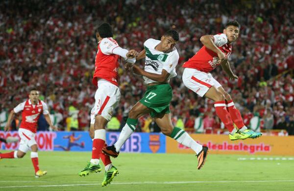 Jefferson Duque comandó el ataque verde. Foto: León Darío Peláez