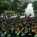 Se presentaron oficialmente los 500 policías que llegaron a reforzar la seguridad en el Valle del Cauca