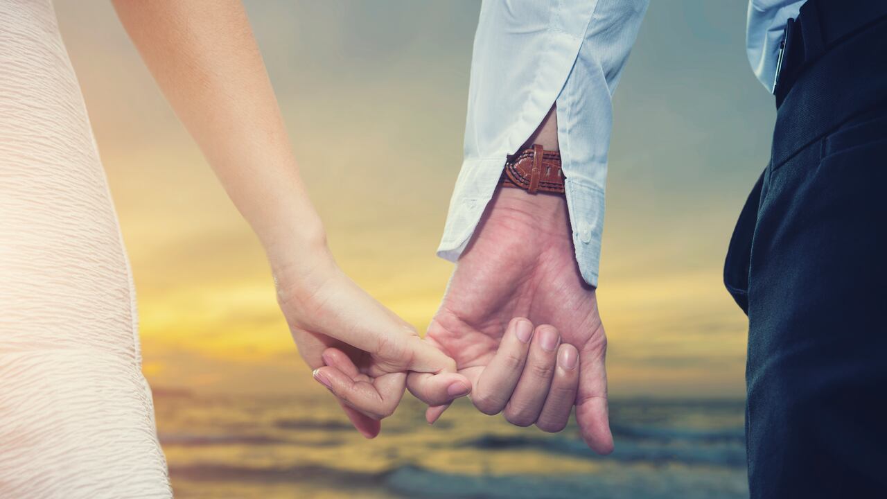 Pareja de enamorados.