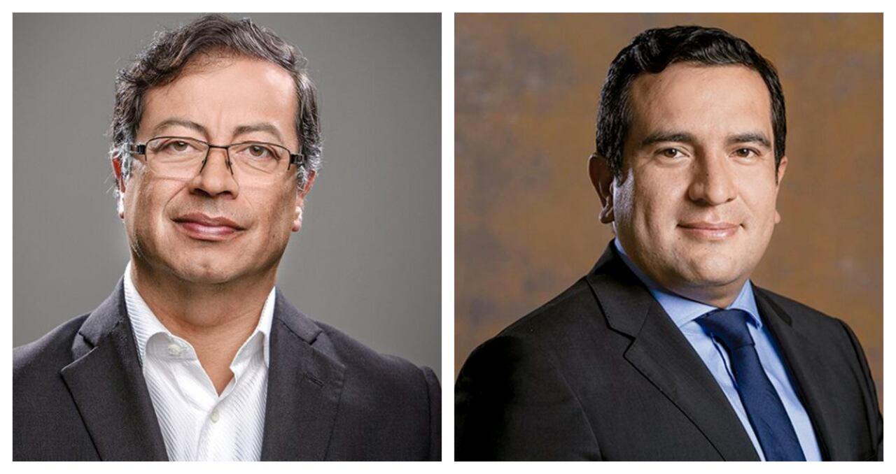 Gustavo Petro y Edward Rodríguez