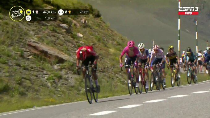 Nairo Quintana en el Tour de Francia