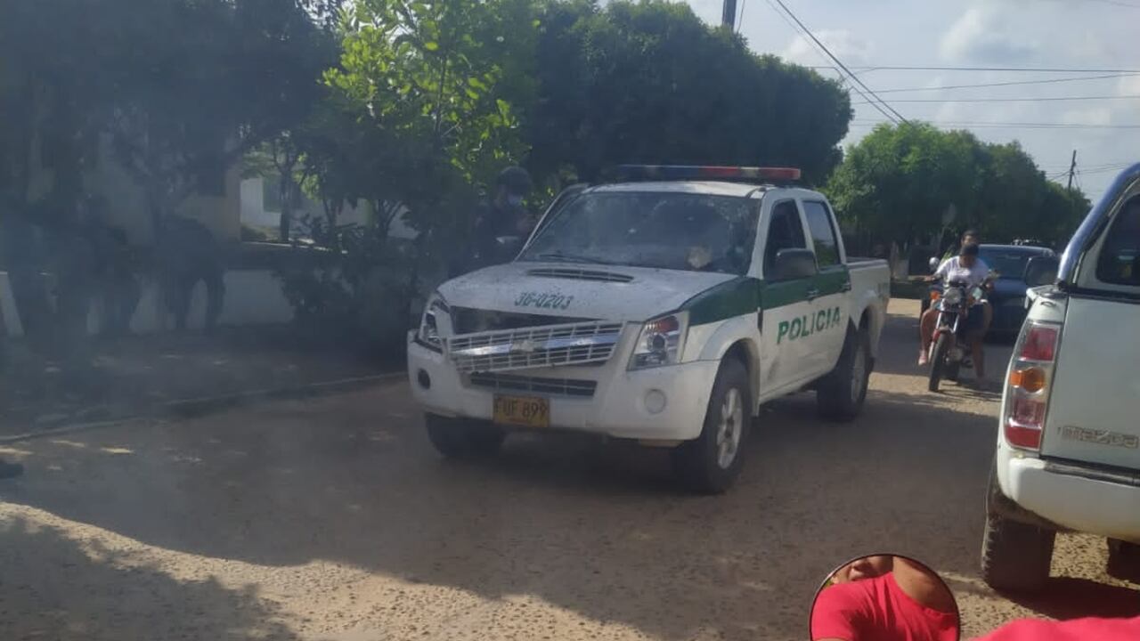 El ataque contra la patrulla fue en una zona residencial del municipio.