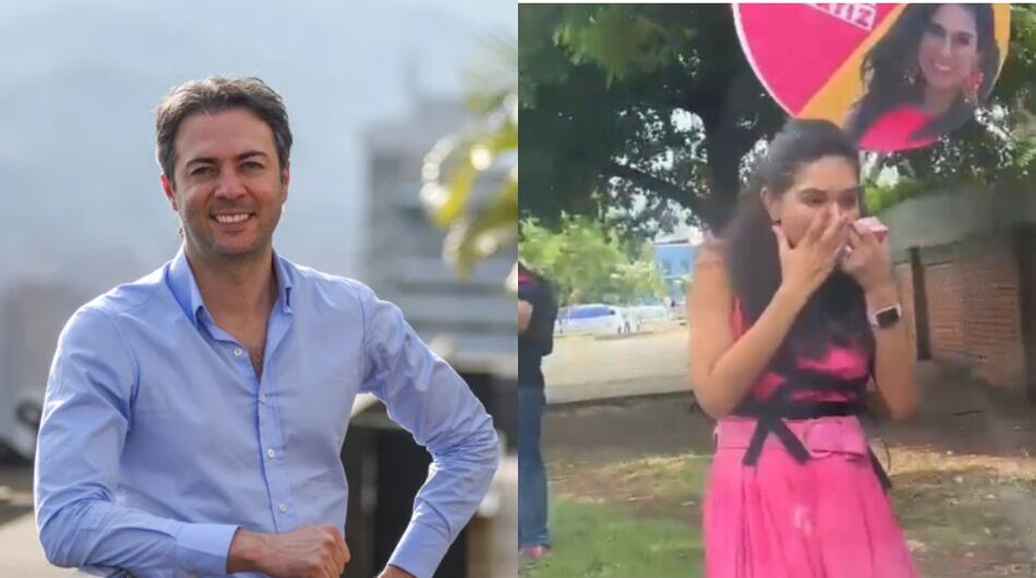 Daniel Quintero y Catalina Ortiz.